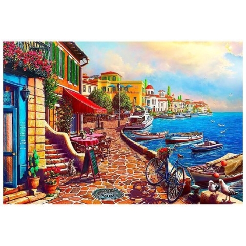 Diamond Painting Pakket Sea Resort WD2523
