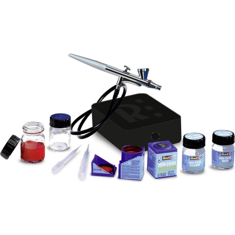 Revell Airbrush Basic Set met compressor - modelbouwset - 39195