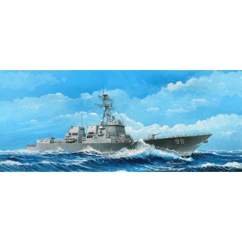 The 1:350 Model Kit of a USS Forest Sherman DDG-98.
Plastic Kit
Glue not included
Dimension 443 * 65 mm
515 Plastic Parts
The manufacturer of the kit is Trumpeter.This kit is only online available.