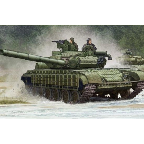The 1:35 Model Kit of a Soviet T-64 BV Mod 1985.

Plastic Kit 
Glue not included
Dimension 261 * 105 mm
600 Plastic parts
The manufacturer of the kit is Trumpeter.This kit is only online available.