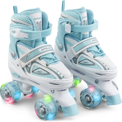 Apollo LED-Rollschuhe Super Quads X-Pro