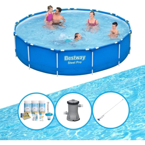 Bestway Zwembad Steel Pro - Zwembadset - 396x84 cm