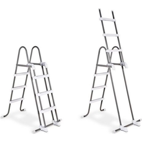 EXIT Stone zwembad 540x250x122cm met filterpomp - grijs