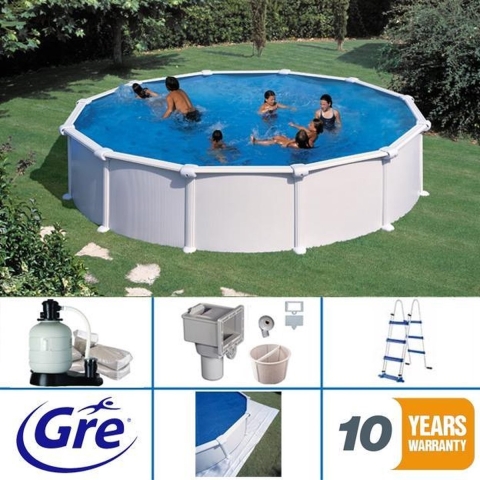 Gre Zwembad 'Atlantis' rond, 3,50 m