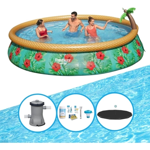 Bestway - Zwembad Fast Set - 457x84 cm - Zwembadpakket