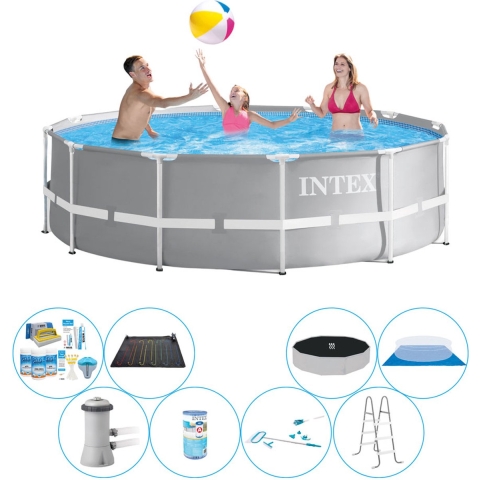 Prism Frame Rond 366x99 cm - Zwembad Bundel