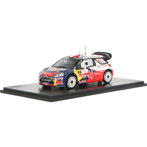 Citroën DS3 WRC Spark 1:43 2011 Sebastien Ogier / Julien Ingrassia Citroën Total WRT S3324 French