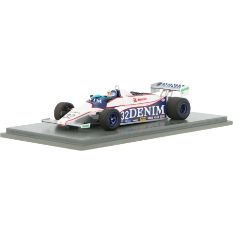 Osella FA1B Spark 1:43 1981 Beppe Gabbiani Osella Squadra Corse S7251 Belgian GP Spa