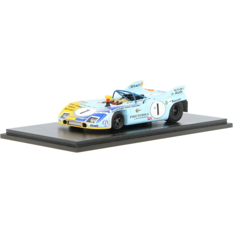 Porsche 908/3 Spark 1:43 1973 Reinhard Joest / Herbert Müller Joest Racing S2339 9 Hours Kyalami