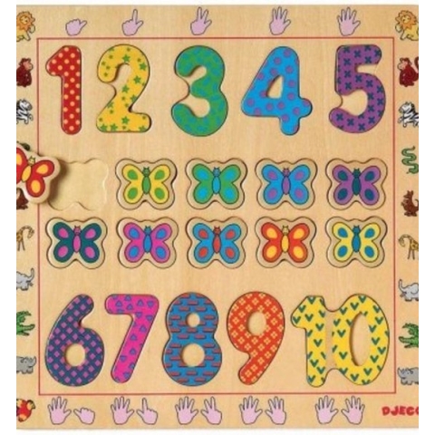 Djeco - Puzzel 1-10