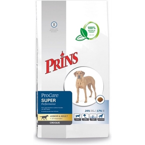 Prins ProCare Croque Super Performance 10 kg - Hond