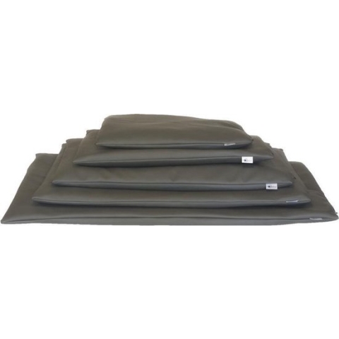 Comfort benchkussen leatherlook antraciet maat 6