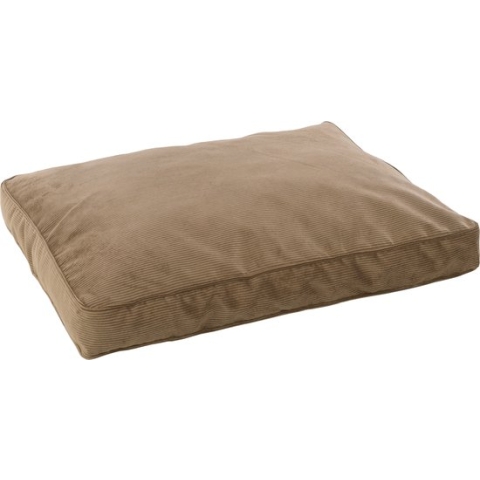 Flamingo Celeste - Kussen Honden - Kussen Celeste Rechthoekig+rits+ Rand Beige 80x60x10cm - 1st