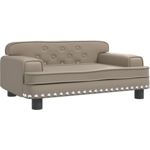 vidaXL-Hondenmand-70x45x30-cm-kunstleer-cappuccinokleurig