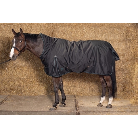 Harry's Horse Outdoordeken Thor highneck  200gr Black - 195 - Regendeken