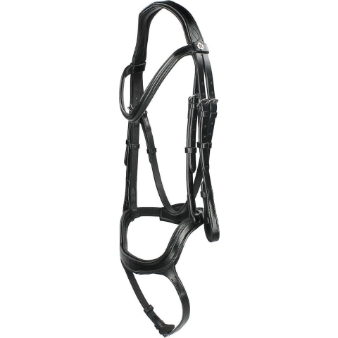 Harry's Horse Hoofdstel Anatomic COB Zwart