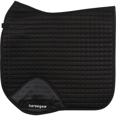 Horsegear Zadeldek Dasar Zwart - Zwart - dressuur Paard