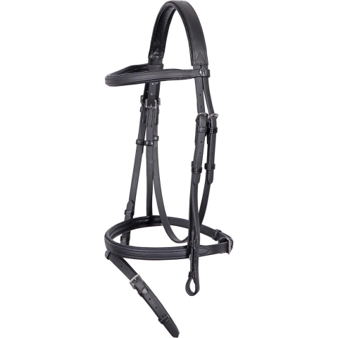 Harry's Horse Hoofdstel Easy Care Zwart - paard