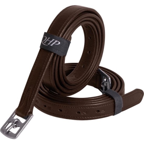QHP Beugelriem Sterk - maat 120 - brown