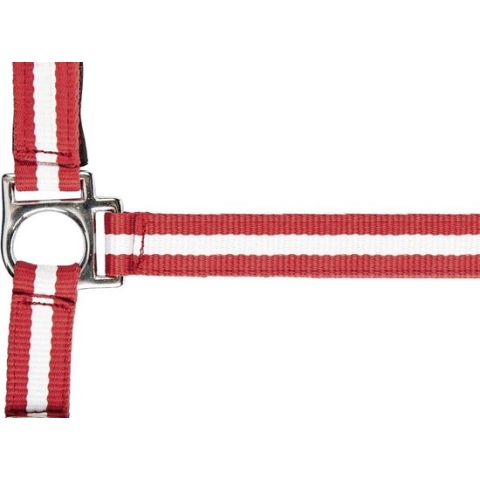Nylon halter with snap clip -Flags-
