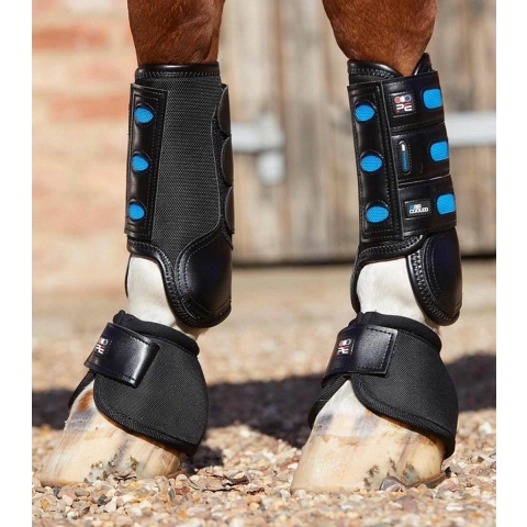 Premier Equine Air-cooled Eventing Boot Front - maat XS - black