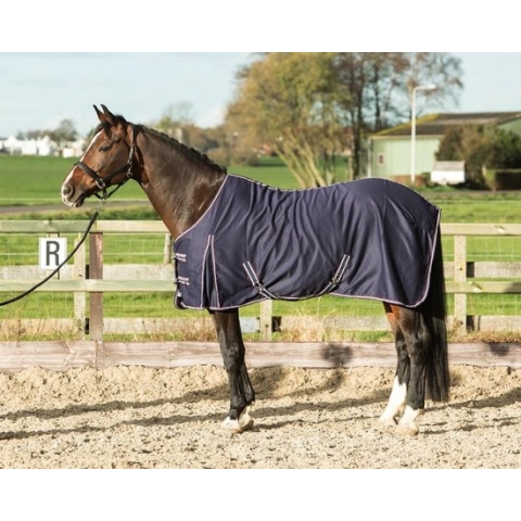 Harry's Horse Zomerdeken polycotton NAVY 185cm