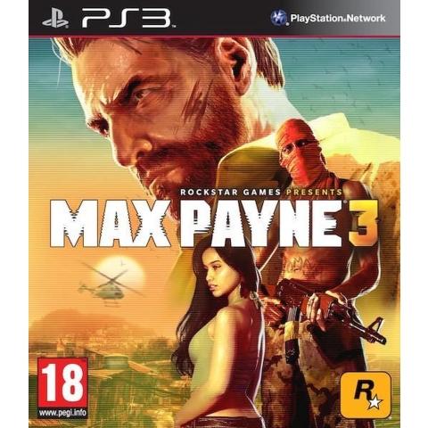 Max Payne 3 With Cemetery Multiplayer Map /PS3