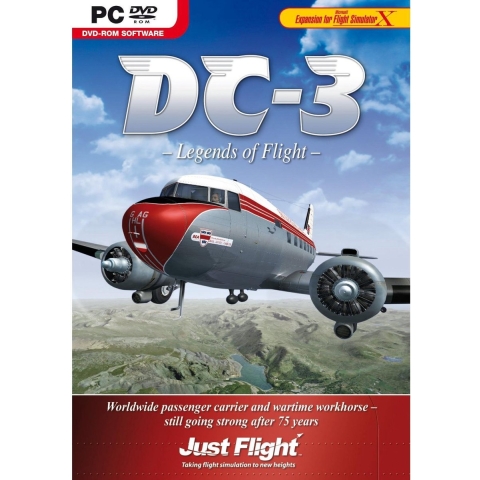DC-3, Legends of Flight (FS X Add-On) (DVD-Rom)