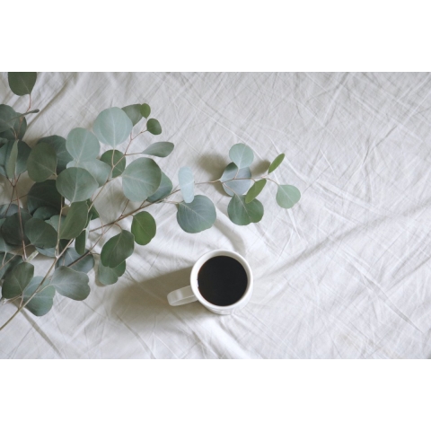 Tafelnap linnen stonewash wit 150/250