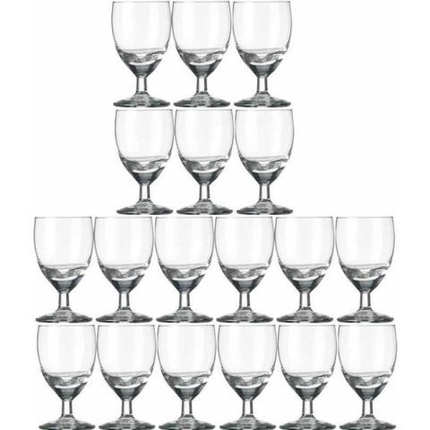 24x Likeur/borrelglazen transparant 60 ml Gilde serie - 6 cl