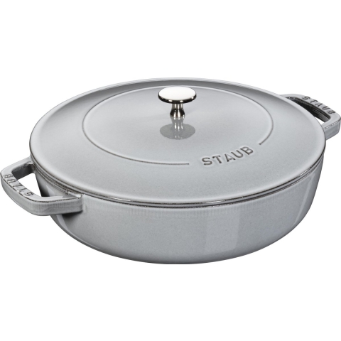 Sauteerpan 28 Cm Grijs Met Chistera Drop Stucture Staub 12612818