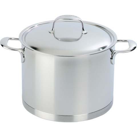 Demeyere Atlantis Kookpan - Hoog - Ø 24 cm - 8 l - RVS - Zilver