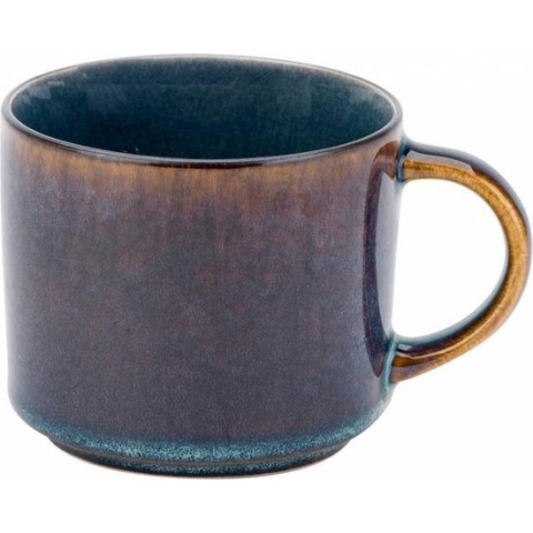 Quintana Blauw Koffietassen 22 cl Porselein D8xh6,7cm -  (set van 6)