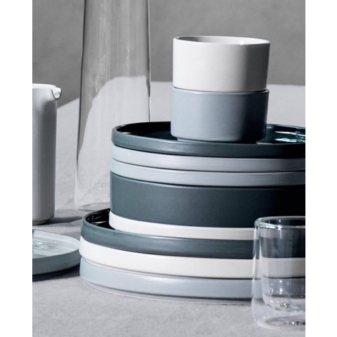 Blomus PILAR Serviesset - 12 Delig - Grijs