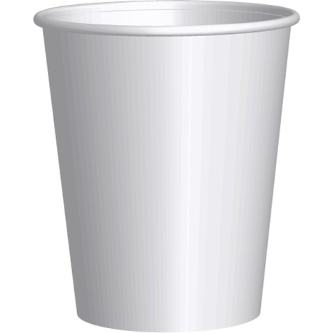 Kartonnen Koffiebekers Wit Coffee to Go 200cc/8oz - 1.000 st/ds.