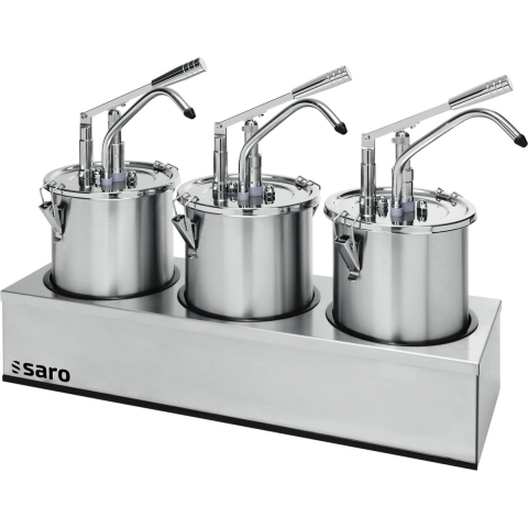 Sausdispenser Set van 3 Model Pd003, Saro 421-1007
