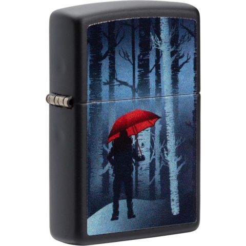 Aansteker Zippo Red Umbrella Tree
