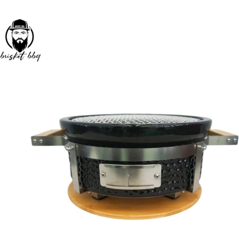 Brisketbbq® -Tafelgrill - Table Grill - Barbecue - Keramische Grill - Shichirin - Ronde keramische BBQ - Koreaanse barbecue
