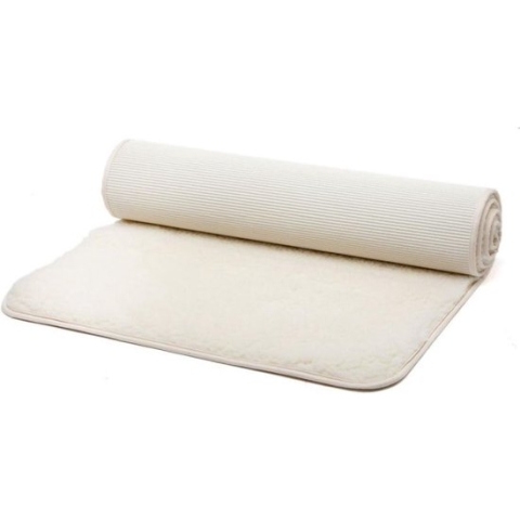 Bodhi Surya Premium schapenwol yogamat (katoenen rand)