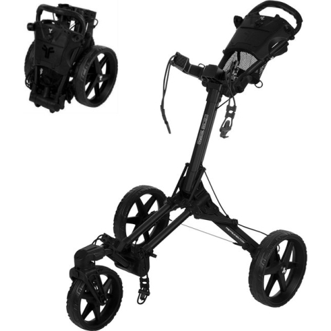 FastFold Dice Golftrolley - Zwart