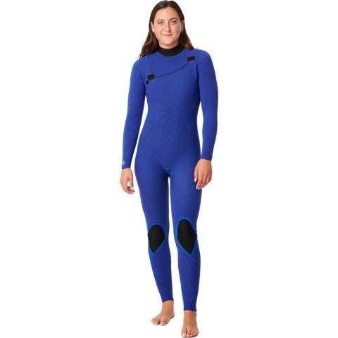 Rip Curl Dames E-Bomb 4/3mm Gbs Ritssluiting-vrij Wetsuit