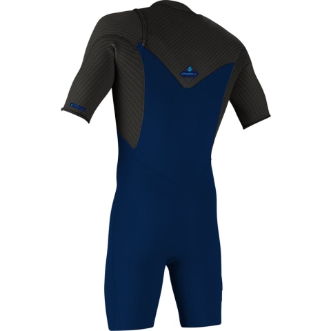 O'Neill Heren Hyperfreak 2mm Borst Ritssluiting Shorty Wetsuit 54