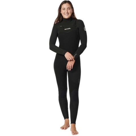 Rip Curl Dames Dawn Patrol 4/3mm Borst Ritssluiting Wetsuit 14TWF