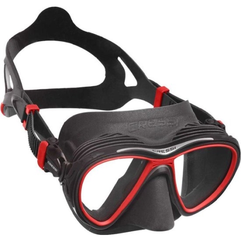 CRESSI Quantum Duikmasker Rood One Size