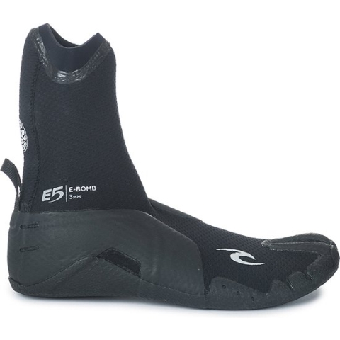 2023 Rip Curl E-Bomb 3mm Split Toe Wetsuit Boots Black