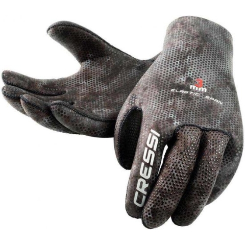 Cressi Tracina Ultraspan 3 Mm Handschoenen Bruin,Grijs L