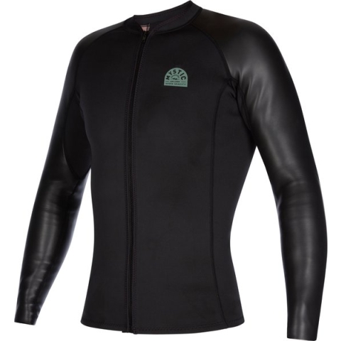 Mystic L/S Neoprene vest - Black - XS