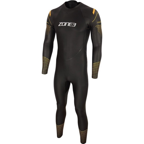 2022 Zone3 Heren Thermal Aspect Breaststroke Wetsuit - Bla XL
