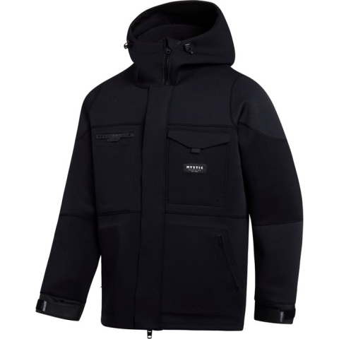 Mystic Vortex Fidlock Neoprene Jacket 3/2mm - 2023 - Black - XL