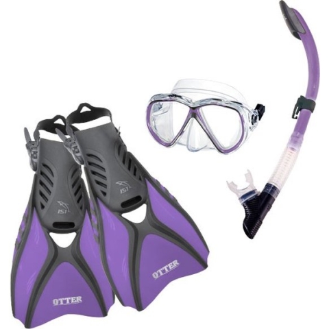 IST Sports Martinique - Snorkelset - Volwassenen - Maat 35 tot 48 - Siliconen